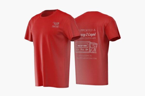Legacy 2 Legal Dispensary T-Shirt Red