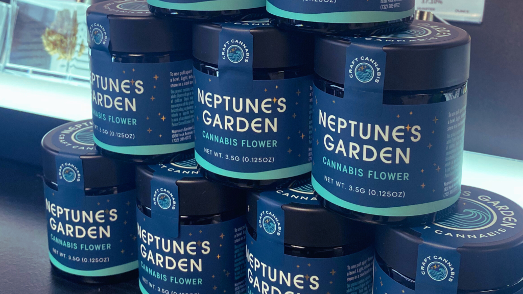 Neptune's Garden Available Now at Scarlet Reserve Room Best Dispensary in Monmouth County